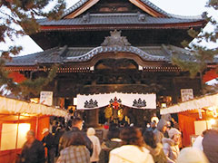 信濃国分寺八日堂縁日